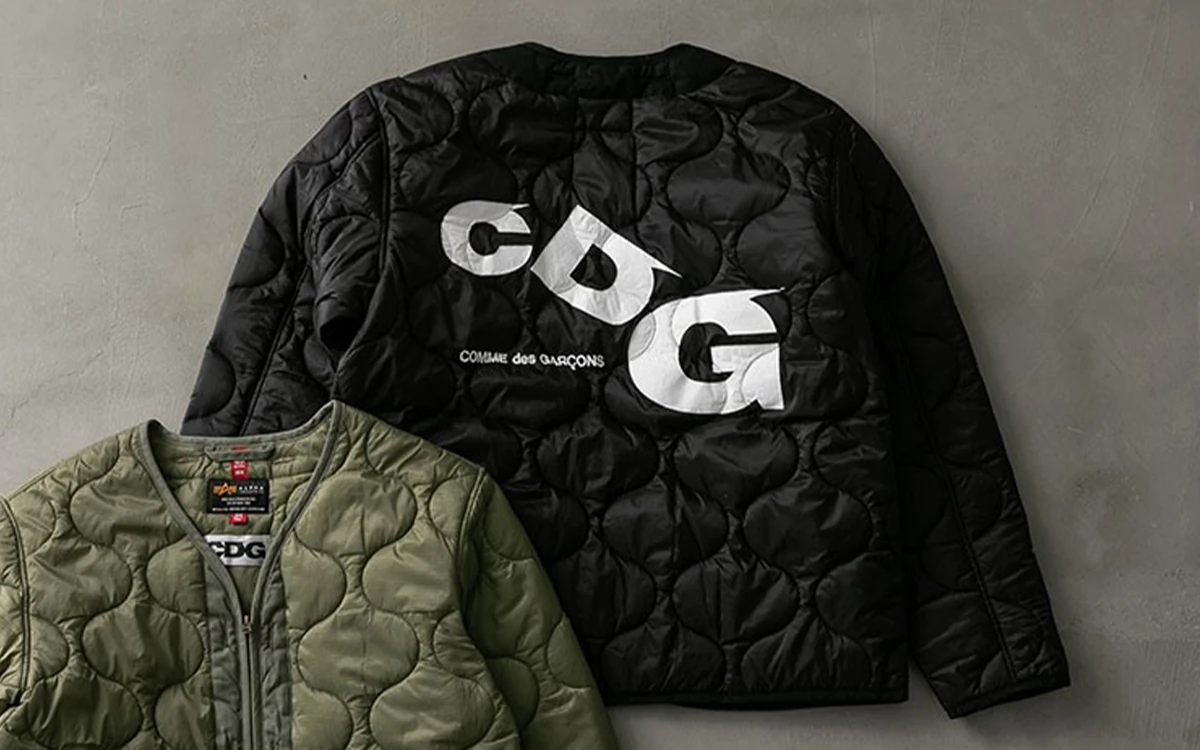 꼼 데 가르송 CDG x 알파 인더스트리 피쉬테일 파카와 라이너 재킷이 출시된다